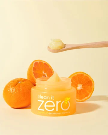 Banila Co clean it zero Mandarin-C brightening 100ml - Βάλσαμο για ντεμακιγιάζ και καθαρισμό για λαμπρή επιδερμίδα