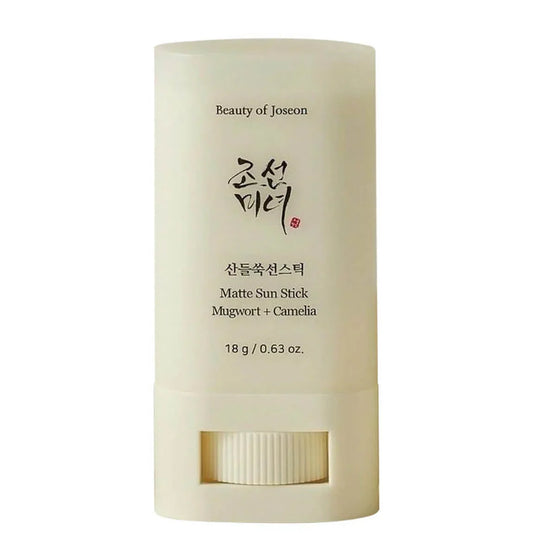 Beauty of Joseon Matte Sun Stick Mugwort & Camelia SPF50+ PA++++ - Ματ Αντιηλιακό στικ