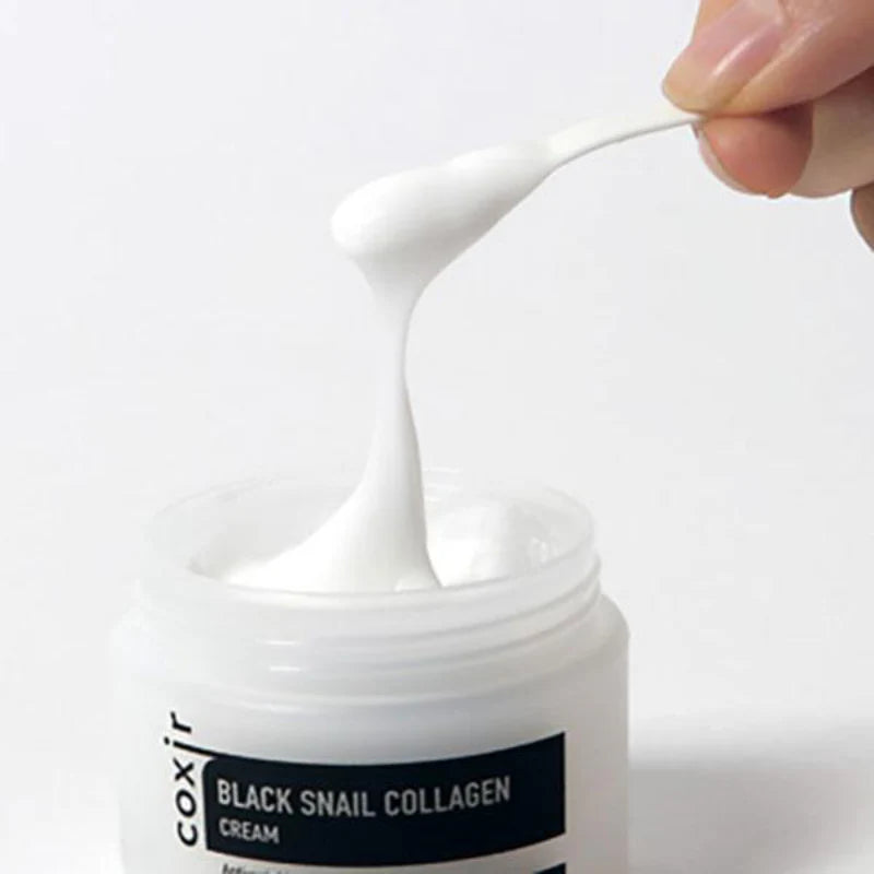 COXIR Black Snail Collagen Cream - Ενυδατική κρέμα με έκκριμα σαλιγκαριού και κολλαγόνο