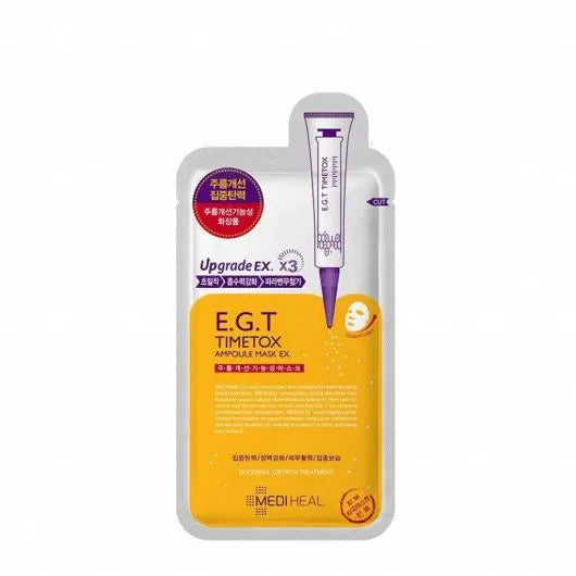 Mediheal E.G.T Timetox Ampoule Mask Ex. - Μάσκα για σύσφιξη και αντιμετώπιση των ρυτίδων