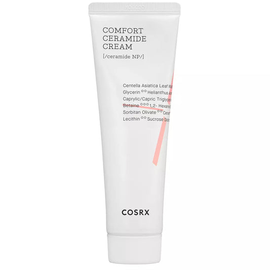 COSRX Balancium Comfort Ceramide Cream - Ενυδατική κρέμα με κεραμίδια & centella για ευαίσθητη και ακνεϊκή επιδερμίδα