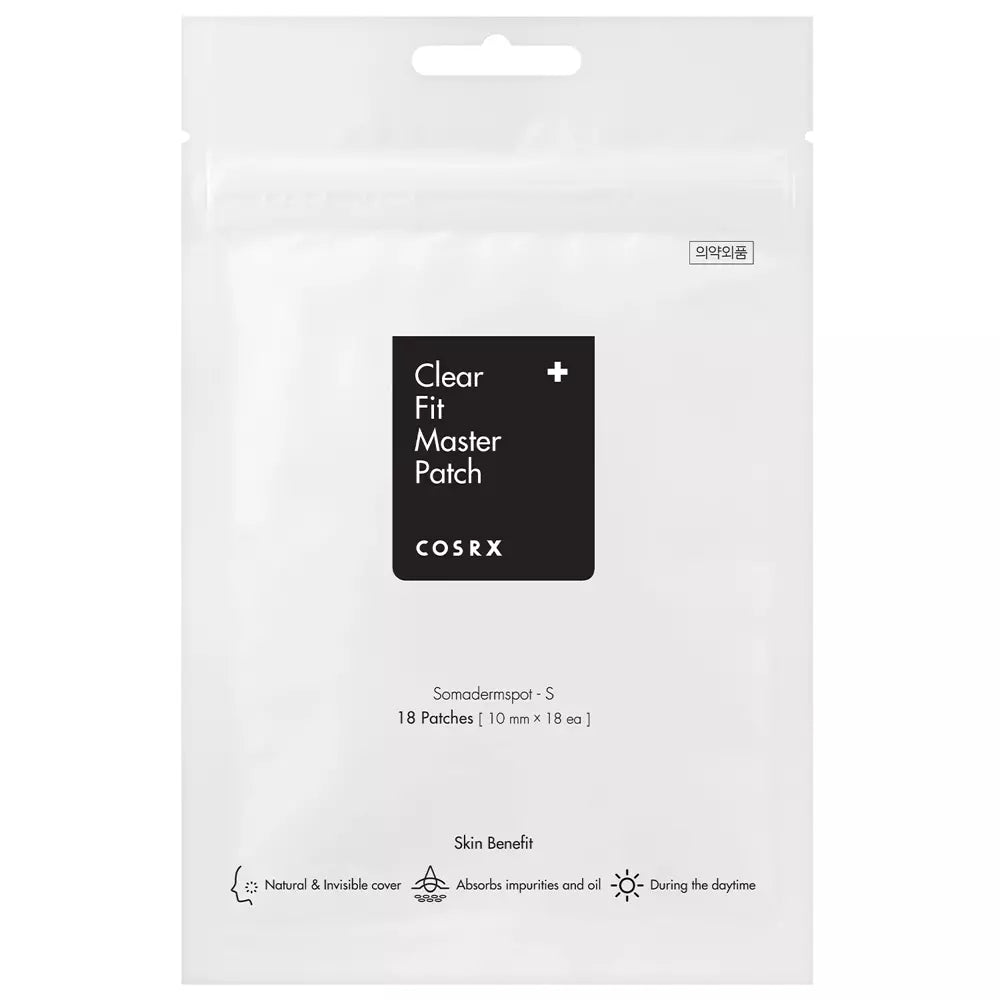 COSRX Clear Fit Master Patch - Διάφανα Ματ Επιθέματα για Μείωση Φλεγμονών και Kαταπολέμηση της Ακμής