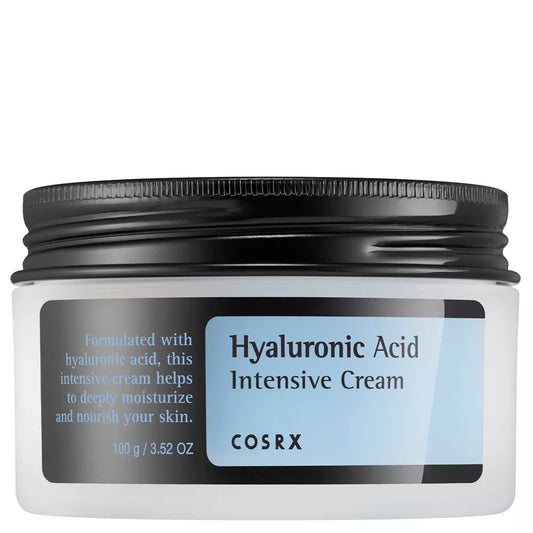 COSRX Hyaluronic Acid Intensive Cream - Αντιγηραντική Κρέμα Προσώπου Ημέρας με Υαλουρονικό Οξύ &  Ενυδάτωση μακράς διαρκειας για ευαίσθητη επιδερμίδα