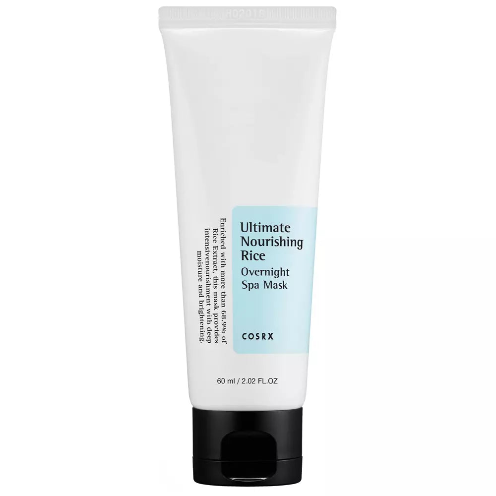 COSRX Ultimate Nourishing Rice Overnight Spa Mask - Μάσκα νυκτός με ρύζι για εντατική θρέψη, για όλους τους τύπους δέρματος