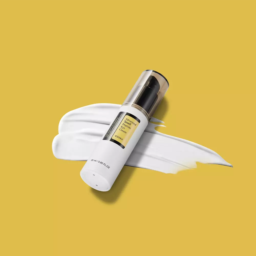 COSRX Advanced Snail Peptide Eye Cream - Αντιγηραντική Κρέμα Ματιών με Βλεννίνη σαλιγκαριού, Πεπτίδια & Νιασιναμίδη για Λάμψη & Ελαστικότητα