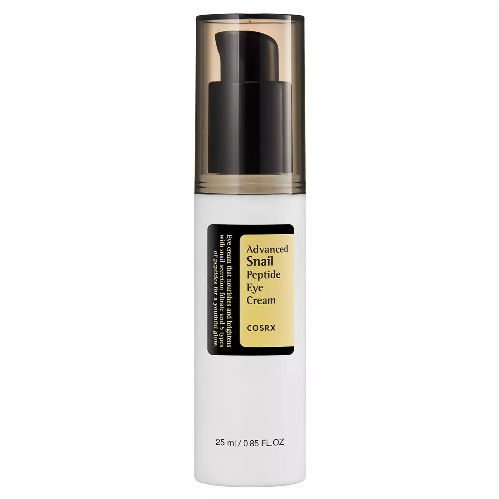 COSRX Advanced Snail Peptide Eye Cream - Αντιγηραντική Κρέμα Ματιών με Βλεννίνη σαλιγκαριού, Πεπτίδια & Νιασιναμίδη για Λάμψη & Ελαστικότητα