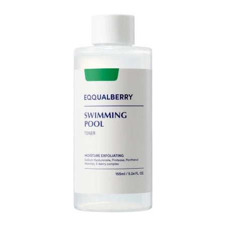 Eqqualberry Swimming Pool Toner 300ml – Απαλό Τόνερ Απολέπισης με Φυσικό Ένζυμο