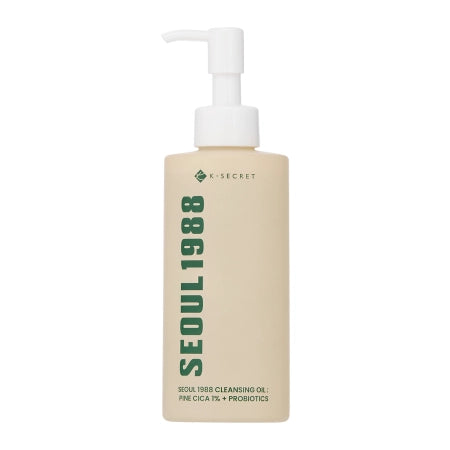 K-SECRET SEOUL 1988 Cleansing Oil : Pine Cica 1% + Probiotics 200ml - Έλαιο καθαρισμού και Ντεμακιγιάζ