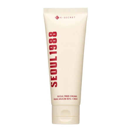 K-SECRET - SEOUL 1988 Snail Mucin 93% + Rice 100ml - Καταπραϋντική κρέμα με έκκριμα σαλιγκαριού και εκχύλισμα ρυζιού