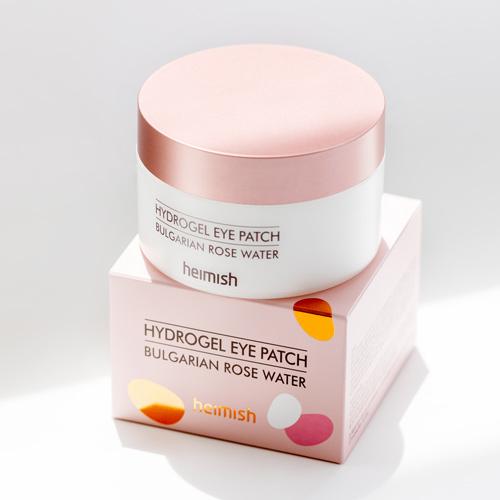 Heimish Bulgarian Rose Water Hydrogel Eye Patch 60pcs - Eye patches για βαθιά ενυδάτωση και μείωση των μαύρων κύκλων