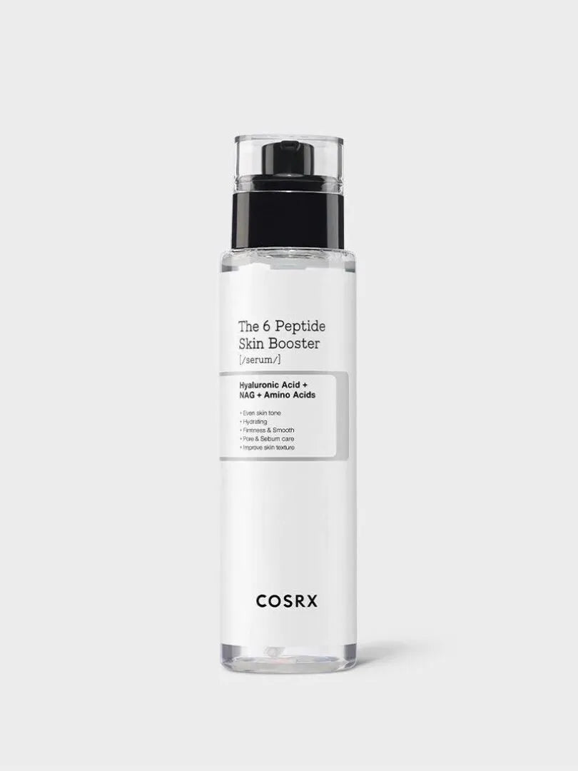 COSRX The 6 Peptide Skin Booster Serum - Αντιγηραντικός Ορός Προσώπου με Υαλουρονικό & Πεπτίδια για Λάμψη & Σύσφιξη