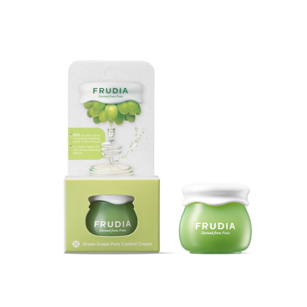 Frudia Green Grape Pore Control Mini Face Cream 10ml - ενυδατική κρέμα τζελ για σύσφιξη πόρων