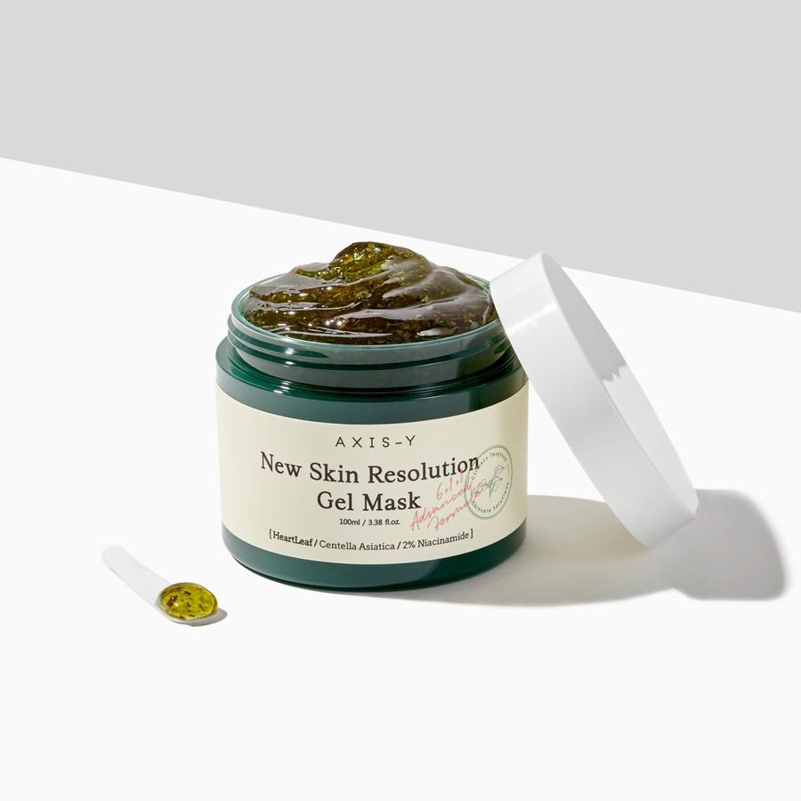 AXIS-Y New Skin Resolution Gel Mask - Kαταπραϋντική τζελ μάσκα με δροσερό αποτέλεσμα