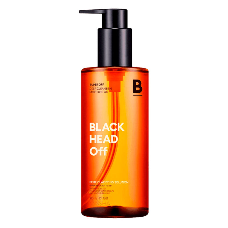 Missha Super Off Cleansing Oil - Blackhead Off - Υδρόφιλο έλαιο για καθαρισμό πόρων