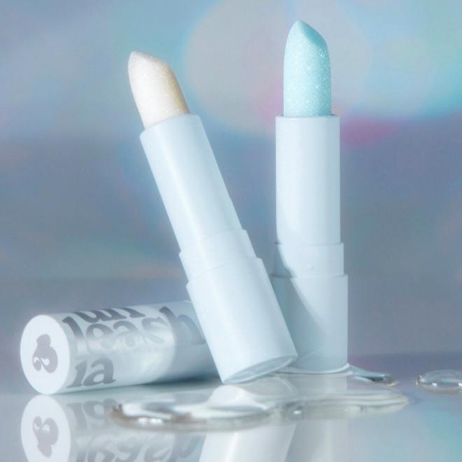 Unleashia Glacier Vegan Lip Balm - No.1 Snow Frost - Ενυδατικό βάλσαμο για τα χείλη με στρας