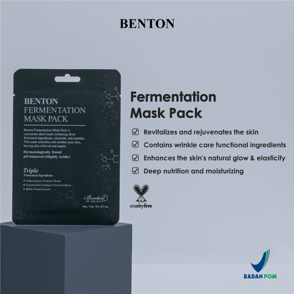 BENTON Fermentation Mask Pack -  Αντιρυτιδική μάσκα προσώπου