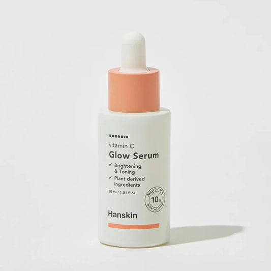 HANSKIN Vitamin C Glow Serum -  Ενυδατικός ορός αντιγηραντικός για θαμπή και ευαίσθητη επιδερμίδα