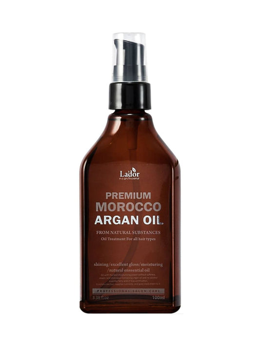 LADOR Premium Morocco Argan Oil 100ml - ενυδατικό και θρεπτικό λάδι μαλλιών