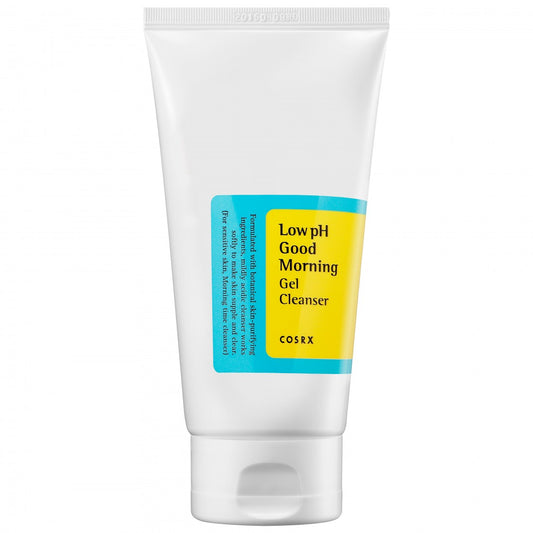 COSRX Low pH Good Morning Gel Cleanser - Καθαριστικό τζελ καθημερινής χρήσης που βοηθά στην εξισορρόπηση του pH του δέρματος.