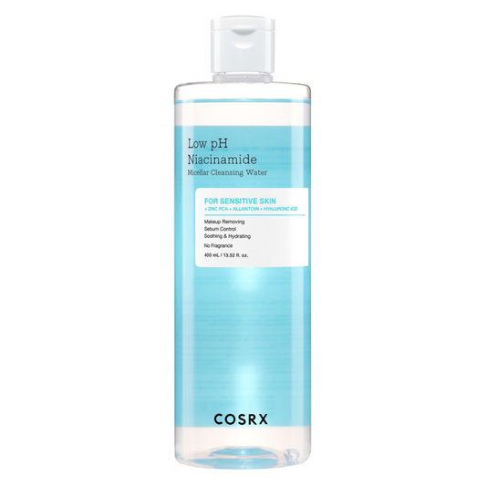 COSRX Low pH Niacinamide Micellar Cleansing water - Καθαριστικό Νερό χαμηλού pH  για ευαίσθητες επιδερμίδες