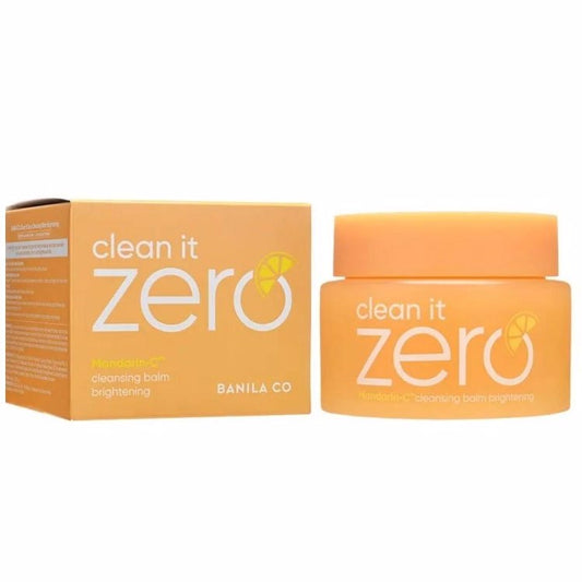 Banila Co clean it zero Mandarin-C brightening 100ml - Βάλσαμο για ντεμακιγιάζ και καθαρισμό για λαμπρή επιδερμίδα