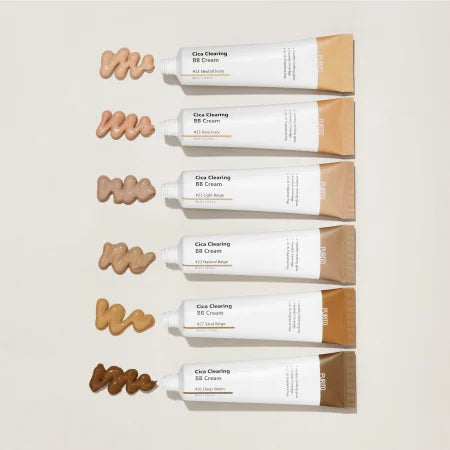 Purito Cica Clearing BB Cream - Κρέμα προσώπου για κάλυψη με αντηλιακή προστασία