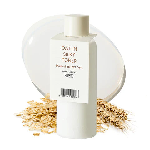 Purito Oat-in Silky Toner 200ml - Τόνερ με βρώμη για βαθιά ενυδάτωση