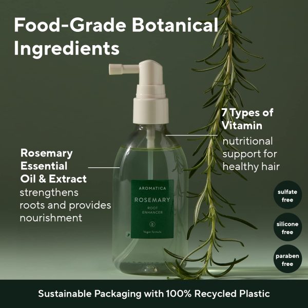 AROMATICA Rosemary Root Enhancer - Έλαιο Μαλλιών με Δεντρολίβανο