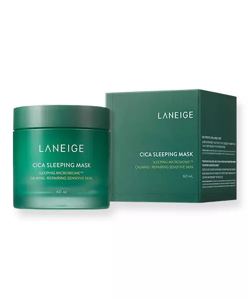 Laneige Cica Sleeping Mask 60ml -  Μάσκα Προσώπου Νυκτός για Καταπράυνση & Θρέψη
