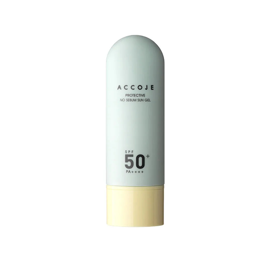 Accoje Protective No Sebum Sun Gel SPF50+ PA+++ -  Αντηλιακό για Λιπαρό Δέρμα