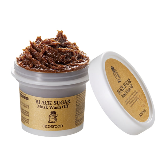 Skinfood Black Sugar Mask Wash Off - Μάσκα Προσώπου για Απολέπιση / Ενυδάτωση