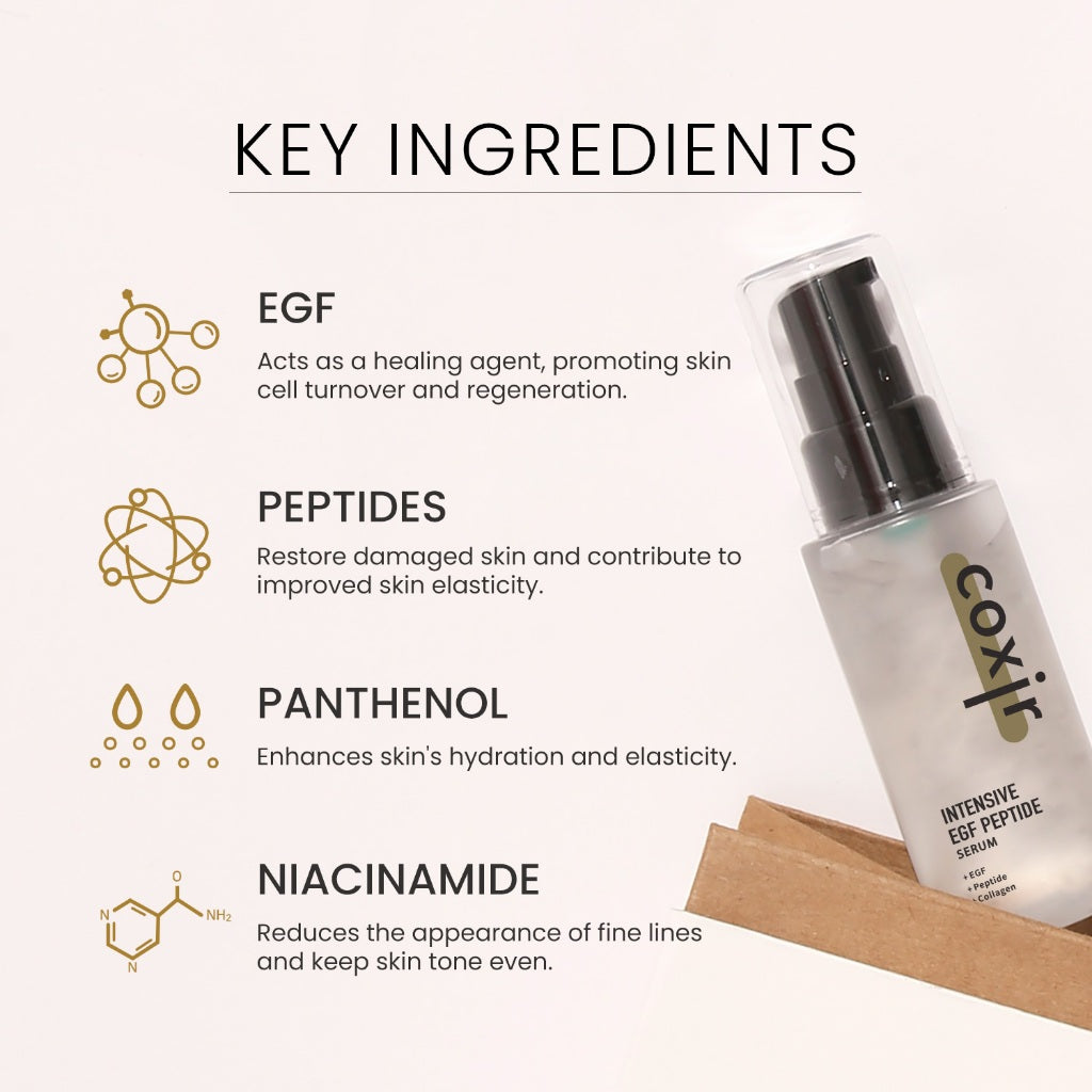 COXIR Intensive EGF Peptide Serum - Ορός Με Πεπτίδια