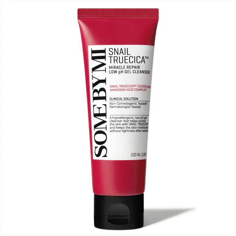 Some By Mi Snail TrueCICA Miracle Repair Low pH Gel Cleanser - Τζελ καθαρισμού προσώπου με χαμηλό pH