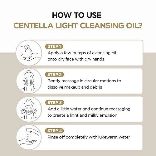 Skin1004 Madagascar Centella Light Cleansing Oil – Έλαιο καθαρισμού & ντεμακιγιάζ με σεντελα ασιατικα