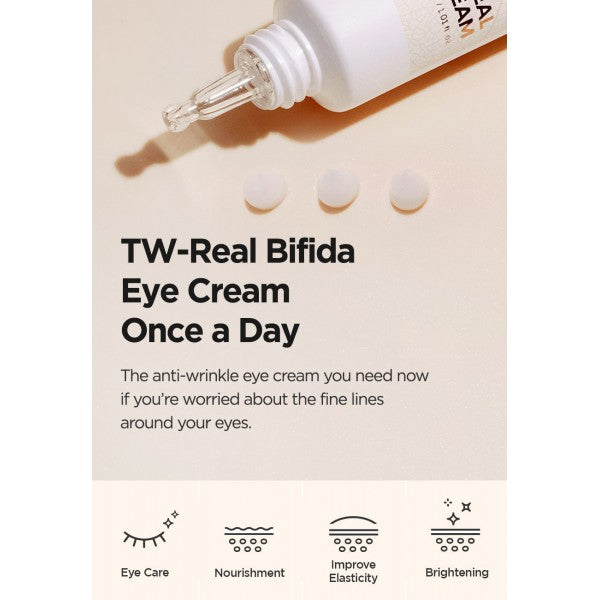 Isntree TW REAL Eye Cream -  Κρέμα ματιών για μαύρους κύκλους και ρυτίδες